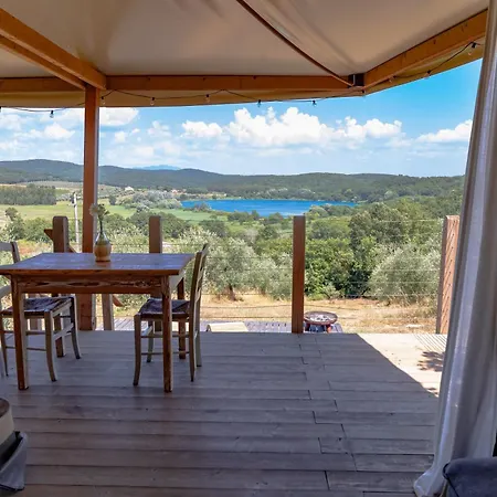 Glamping Stregaia Luxury tent Massa Marittima