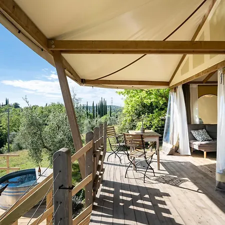 Glamping Stregaia Luxussátor *