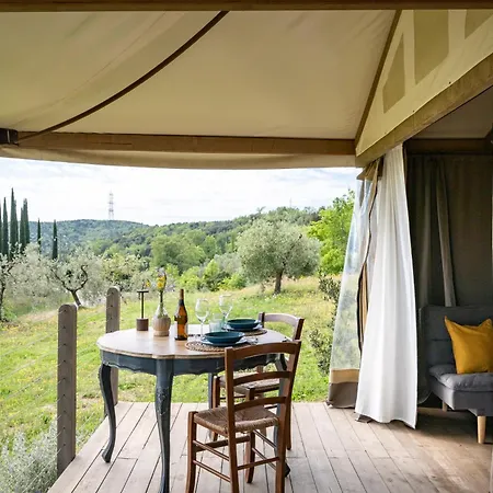 Glamping Stregaia Luxussátor Massa Marittima
