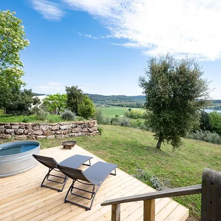 Luxussátor Glamping Stregaia *