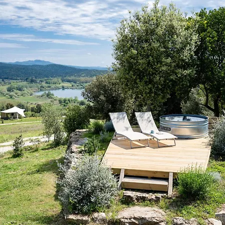 Glamping Stregaia Luxussátor Massa Marittima